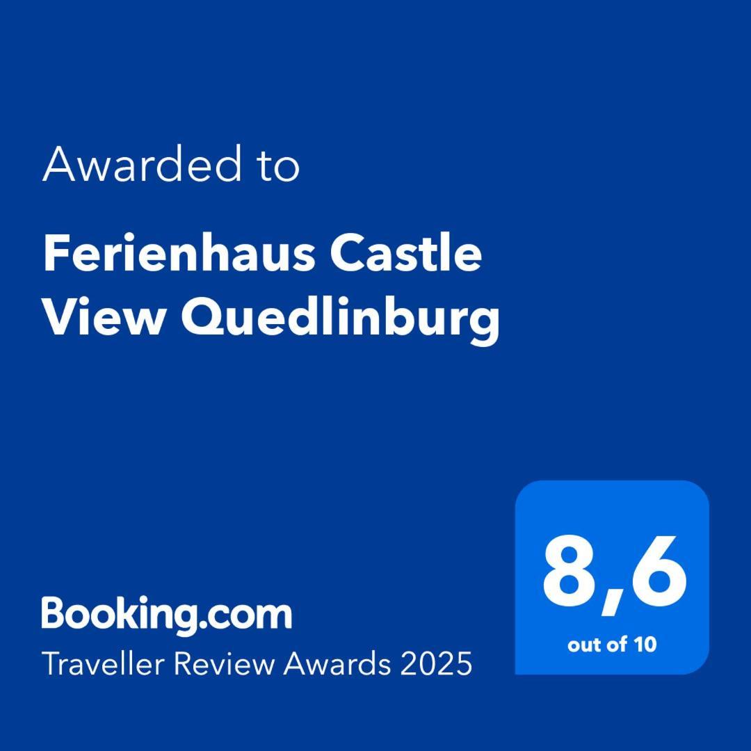 Ferienhaus Castle View Quedlinburg Dış mekan fotoğraf